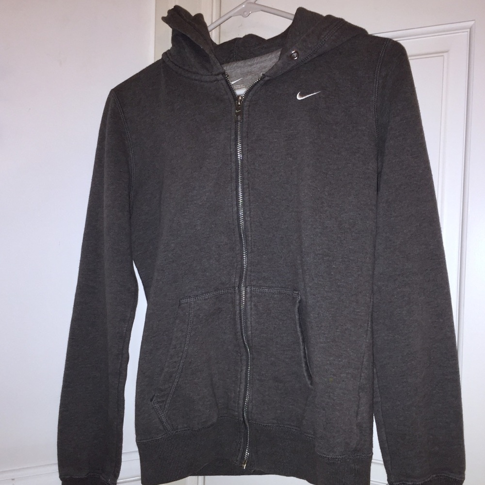 Gray Nike Zip
